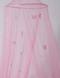 OctoRose Glow in The Dark Butterfly  Bed Canopy Mosquito Net Fits Crib,Twin, Full, Queen, King and Calking. 23"x98"x472"