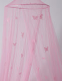 OctoRose Glow in The Dark Butterfly  Bed Canopy Mosquito Net Fits Crib,Twin, Full, Queen, King and Calking. 23"x98"x472"