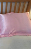OctoRose Royalty King Size Set of 2 Super Strong and Durable Pillow Case/Protector/Cover Silky Satin Less Wrinkle Smooth Feeling