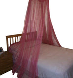 OctoRose Round Hoop Bed Canopy Mosquito Net in Large Size Elegant Curtains Screen Netting fit Crib Twin, Full, Queen, King or Cal king size bed