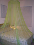 OctoRose Round Hoop Bed Canopy Mosquito Net in Large Size Elegant Curtains Screen Netting fit Crib Twin, Full, Queen, King or Cal king size bed