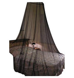 OctoRose Round Hoop Bed Canopy Mosquito Net in Large Size Elegant Curtains Screen Netting fit Crib Twin, Full, Queen, King or Cal king size bed