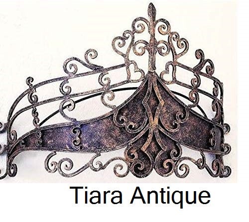 Metal Wall Teester Bed Canopy Drapery Bed Crown Hardware Sculpture