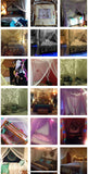 OctoRose Round Hoop Bed Canopy Mosquito Net in Large Size Elegant Curtains Screen Netting fit Crib Twin, Full, Queen, King or Cal king size bed