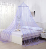 OctoRose Round Hoop Bed Canopy Mosquito Net in Large Size Elegant Curtains Screen Netting fit Crib Twin, Full, Queen, King or Cal king size bed