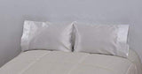 OctoRose Royalty King Size Set of 2 Super Strong and Durable Pillow Case/Protector/Cover Silky Satin Less Wrinkle Smooth Feeling