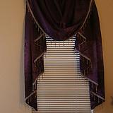 OctoRose Royalty Custom Waterfall Window Valance Swags  66x37" (Wide x Long)