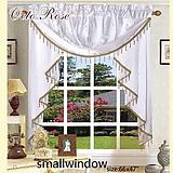 OctoRose Royalty Custom Waterfall Window Valance Swags  66x37" (Wide x Long)