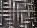 OctoRose Heavy Duty Full Size 3 Side Zipper Linen Check Design Futon Cover Sofa Bed Mattress Slipcover