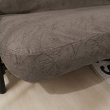 OctoRose Heavy Duty Full Size 3 Side Zipper  Velvet Bushes Futon Cover Sofa Bed Mattress Slipcover