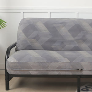 OctoRose Heavy Duty Full Size 3 Side Zipper Upholstery Super Soft Velvet  Futon Cover  Sofa Bed Mattress Protector
