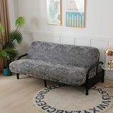 OctoRose Heavy Duty Full Size 3 Side Zipper Upholstery Chenille Relif Futon Cover Sofa Bed Mattress Protector