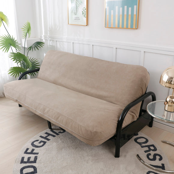OctoRose Heavy Duty 3 Side Zipper Waterproof Micro Suede Futon Cover Sofa Bed Mattress Protector