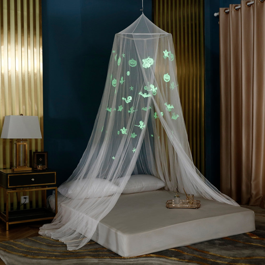 Copy of Copy of OctoRose Glow in The Dark Bed Canopy Mosquito Net Fits Crib, Twin, Full, Queen, King and Calking. 23"x98"x472"