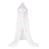 OctoRose Round Hoop Butterfly Bed Canopy Mosquito Net in Large Size Elegant Curtains Screen Netting fit All Size Bed