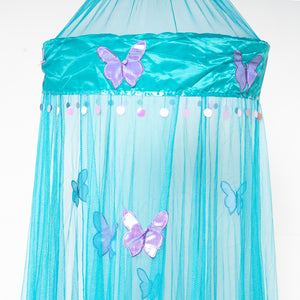 OctoRose Round Hoop Butterfly Bed Canopy Mosquito Net in Large Size Elegant Curtains Screen Netting fit All Size Bed
