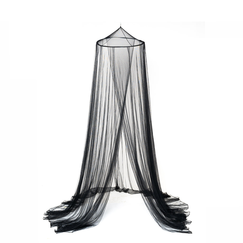 OctoRose Round Hoop Bed Canopy Mosquito Net in Large Size Elegant Curtains Screen Netting fit All Size Bed