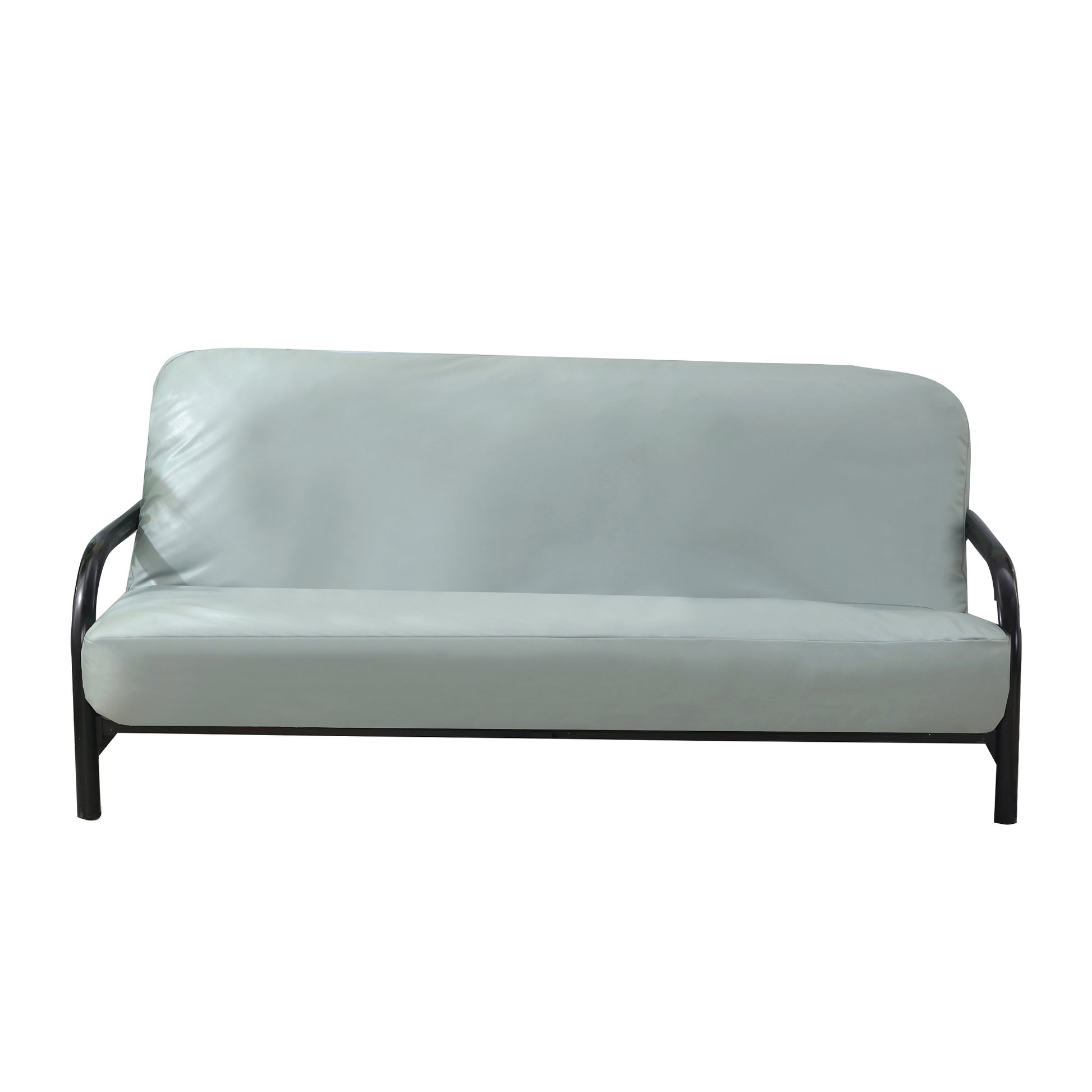 OctoRose Heavy Duty Full Size 3 Side Zipper Upholstery Waterproof Faux Leather Futon Cover  Sofa Bed Mattress Protector