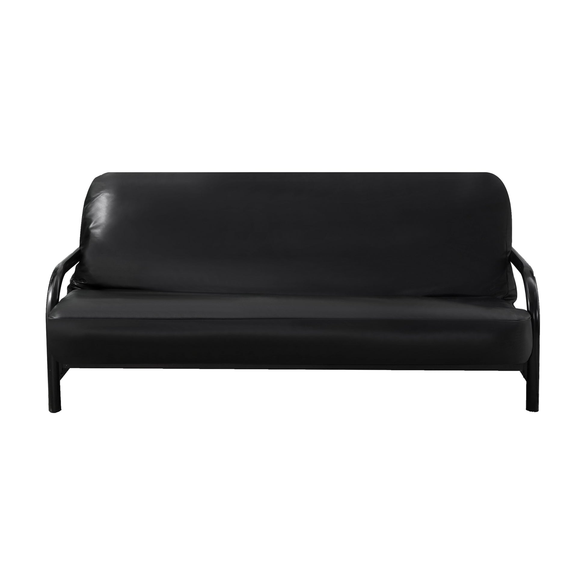 OctoRose Heavy Duty Full Size 3 Side Zipper Upholstery Waterproof Faux Leather Futon Cover  Sofa Bed Mattress Protector