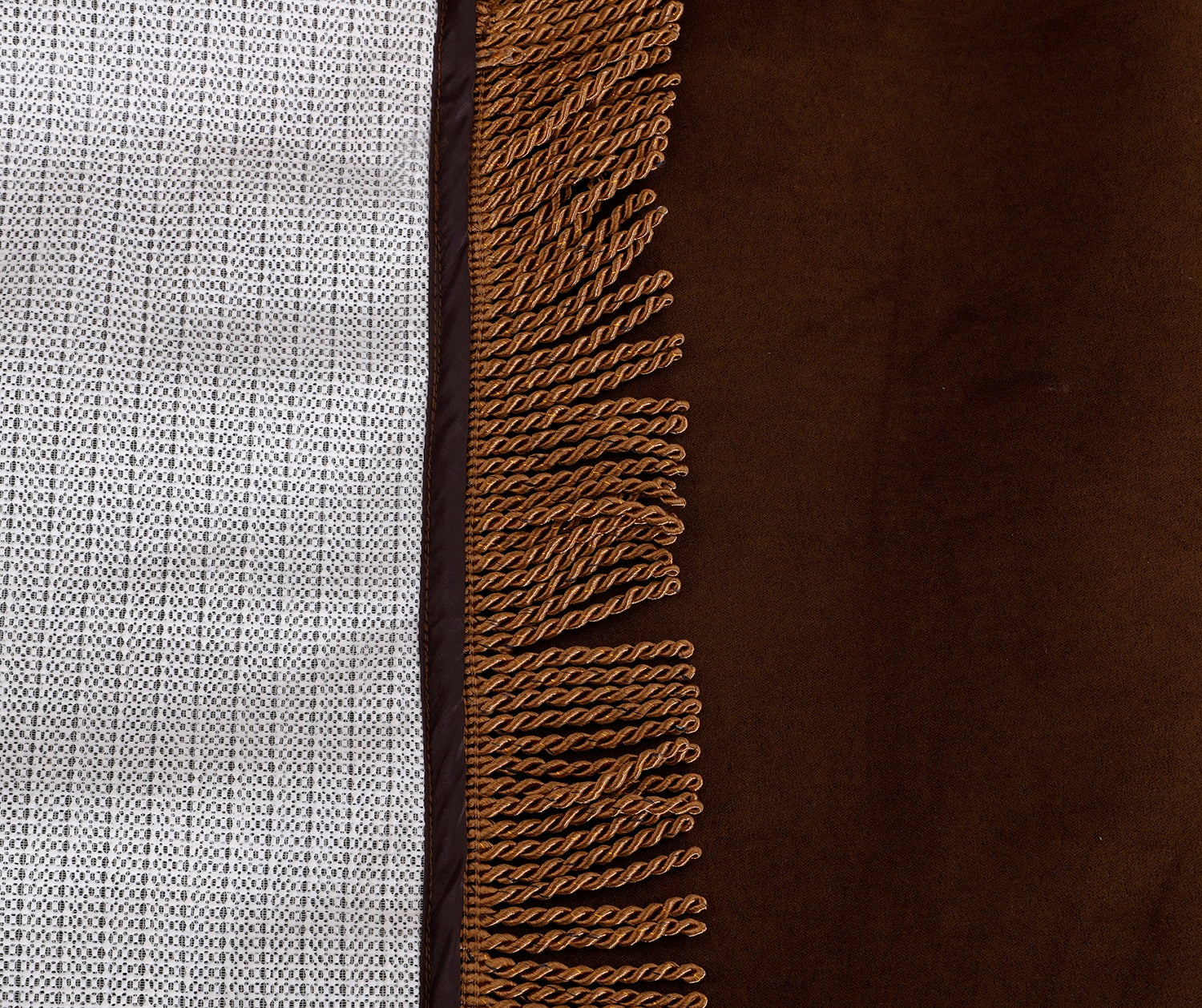 OctoRose Bonded Micro Suede Brown Color Sofa couch Sofa Sleeper Cover with Anti-slip Grid (TM) backing and buckle tight