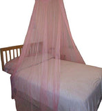 OctoRose Round Hoop Bed Canopy Mosquito Net in Large Size Elegant Curtains Screen Netting fit Crib Twin, Full, Queen, King or Cal king size bed