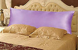 OctoRose Royalty Durable Satin Silky Body Pillow Cover/Body Pillow Protector/Body Pillow case 20x54"