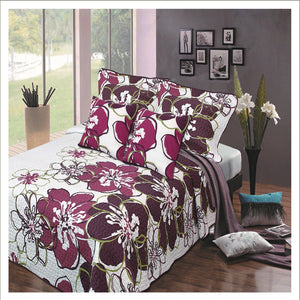 OctoRose Bedspread Bed Coverlet Set