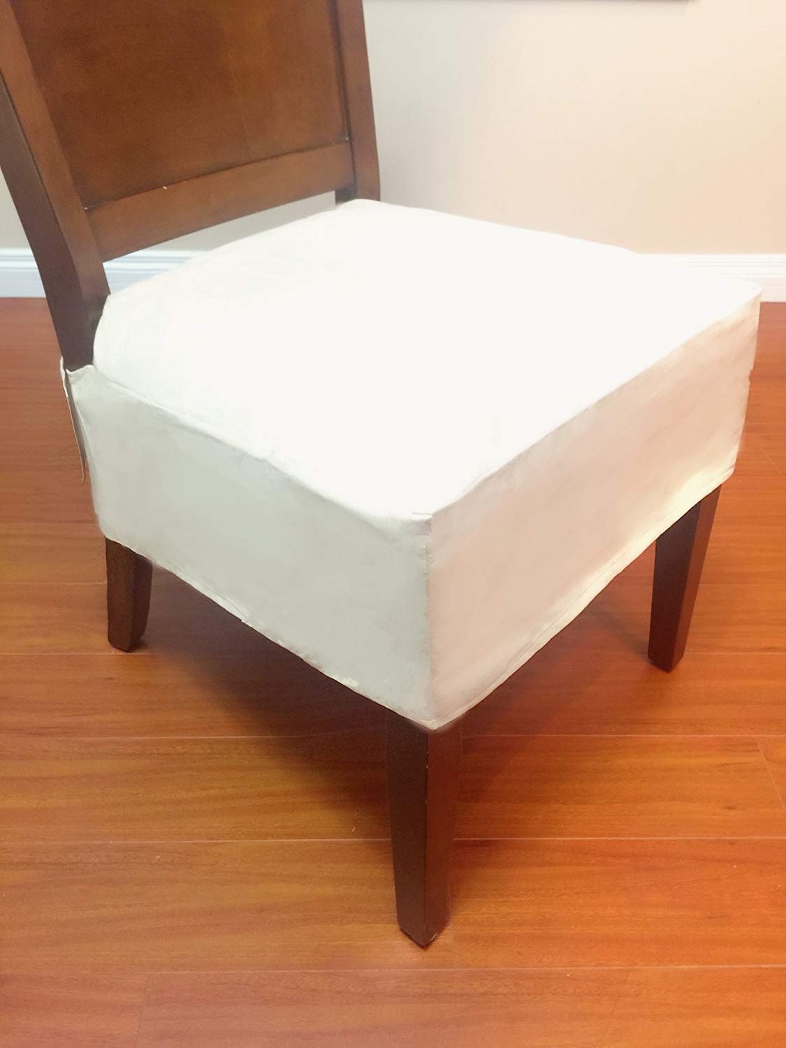 OctoRose Set of Two Made to fit Any Dining Chairs with The arms or Without The arms Upholstery Material Chair Cover Chair Seat Cover, Dinning Chair with arms slipcover.