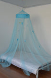 OctoRose Sea World Bed Large Canopy Mosquito NET Crib Twin Full Queen King Teal Blue