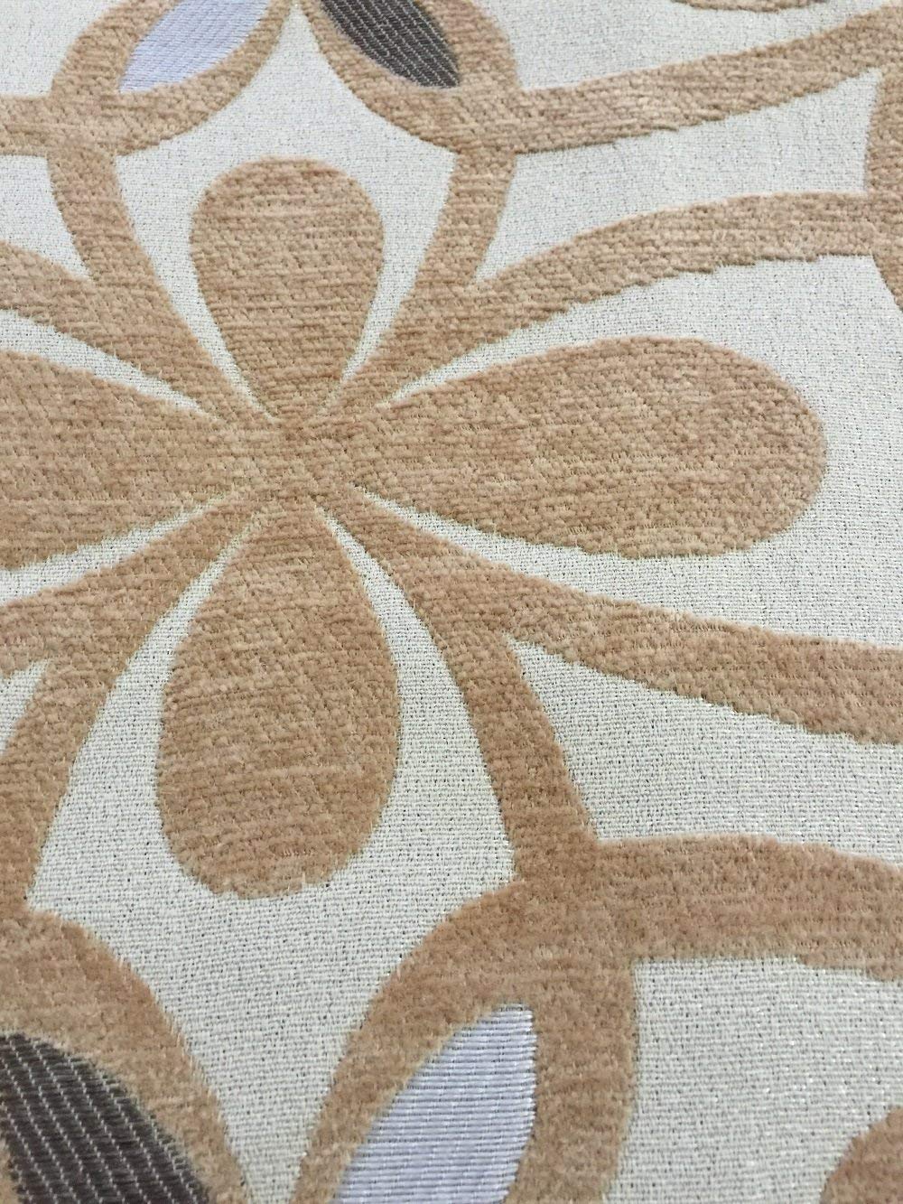 OctoRose Chenille with Cotton Lace Coffee Table Runner or Placemats (14x20"-S4)