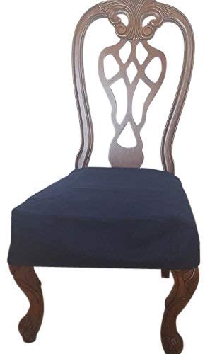 OctoRose Set of Two Made to fit Any Dining Chairs with The arms or Without The arms Upholstery Material Chair Cover Chair Seat Cover, Dinning Chair with arms slipcover.