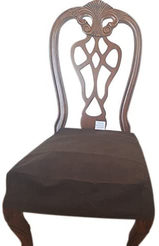 OctoRose Set of Two Made to fit Any Dining Chairs with The arms or Without The arms Upholstery Material Chair Cover Chair Seat Cover, Dinning Chair with arms slipcover.