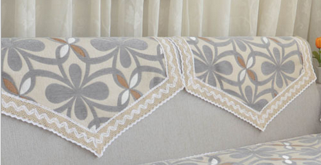 OctoRose Heavy Duty Upholstery Chenille Beige  Sofa couch Sofa Sleeper Cover with Anti-slip backing and buckle (TM) tight