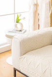 OctoRose Pre-washed Cotton Sofa Couch Cover Protect your  Sectional sofa, loveseat, recliner and chairs chaise lounge, window bay, bench pad, bed runner  or sofa armrest covers