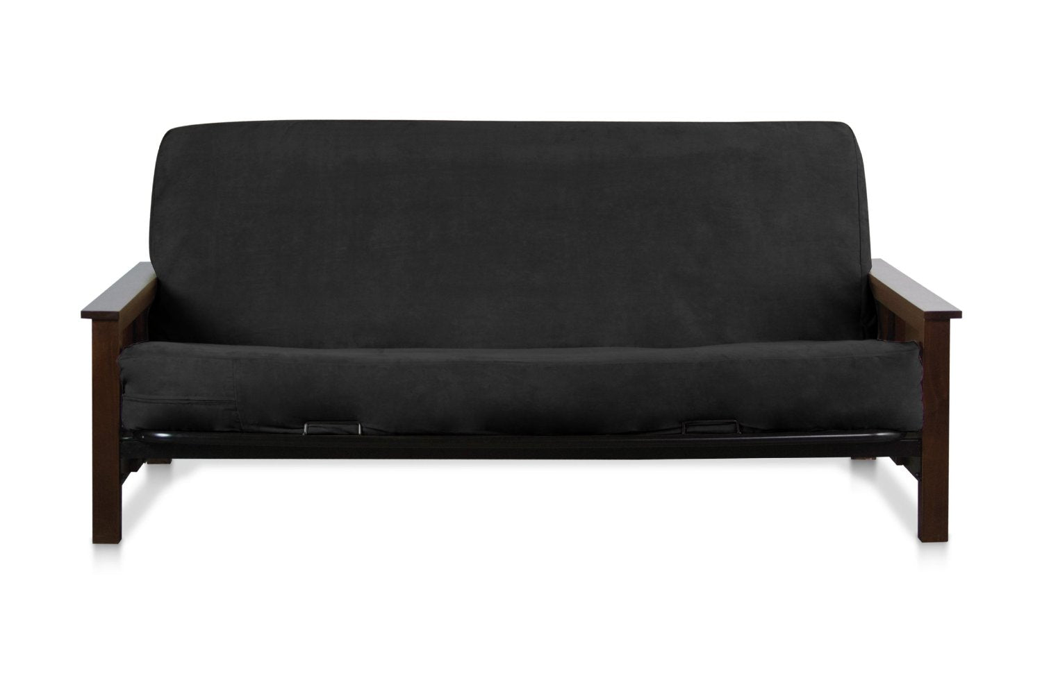 OctoRose Heavy Duty Full Size Custom Made Full Size Micro Suede  3 Side Zipper Futon Cover (No frame and mattress included) , Sofa Bed Mattress Protector over 10 color available