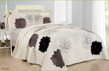 OctoRose Bedspread Bed Coverlet Set