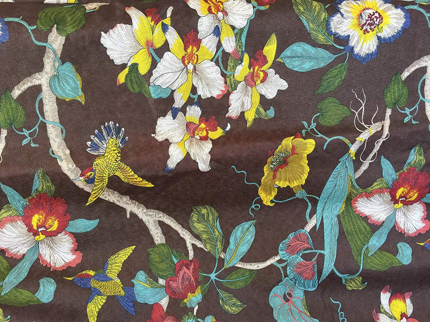 OctoRose High Quality Upholstery Linen Printing Birds 3 Side Zipper Futon Cover (No frame and mattress included) Sofa Bed Mattress Protector