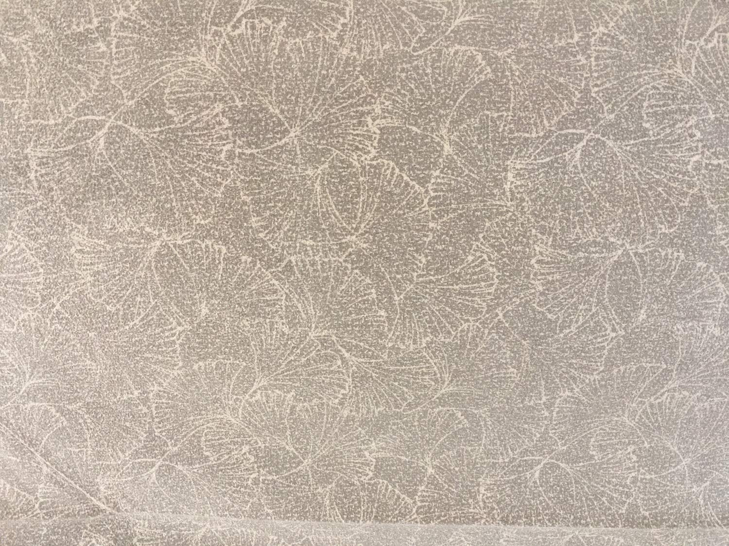 OctoRose Full Size Linen Futon Cover Sofa Bed Mattress Cover Coffee Color with Leaf Scent