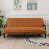 OctoRose Heavy Duty Full Size 3 Side Zipper Upholstery Waterproof Faux Leather Futon Cover  Sofa Bed Mattress Protector