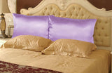 OctoRose Royalty King Size Set of 2 Super Strong and Durable Pillow Case/Protector/Cover Silky Satin Less Wrinkle Smooth Feeling