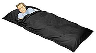 OctoRose  Silky Satin Cocoon Sack Sleep Bag Sheet for Travel Hotel Sleep Over Camping Sleep Bag Inner Protector and Flat Sheet Alternative